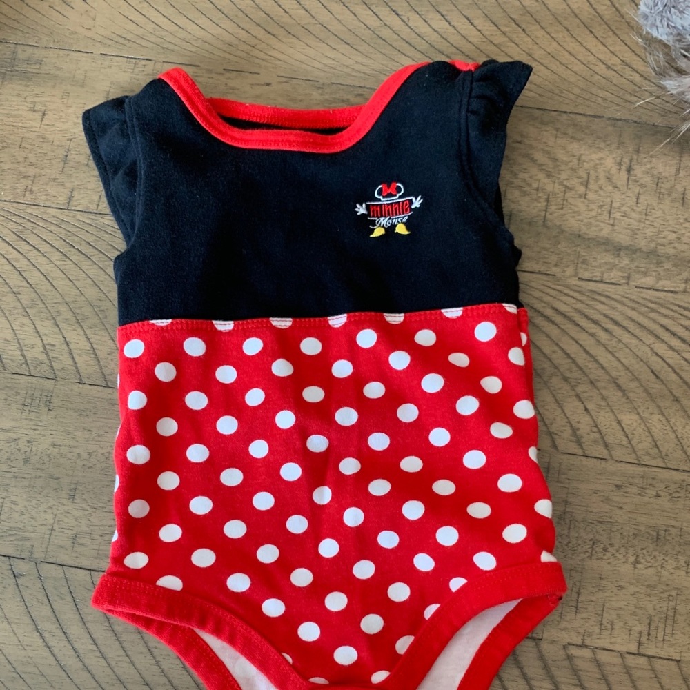 Minnie Mouse onesie